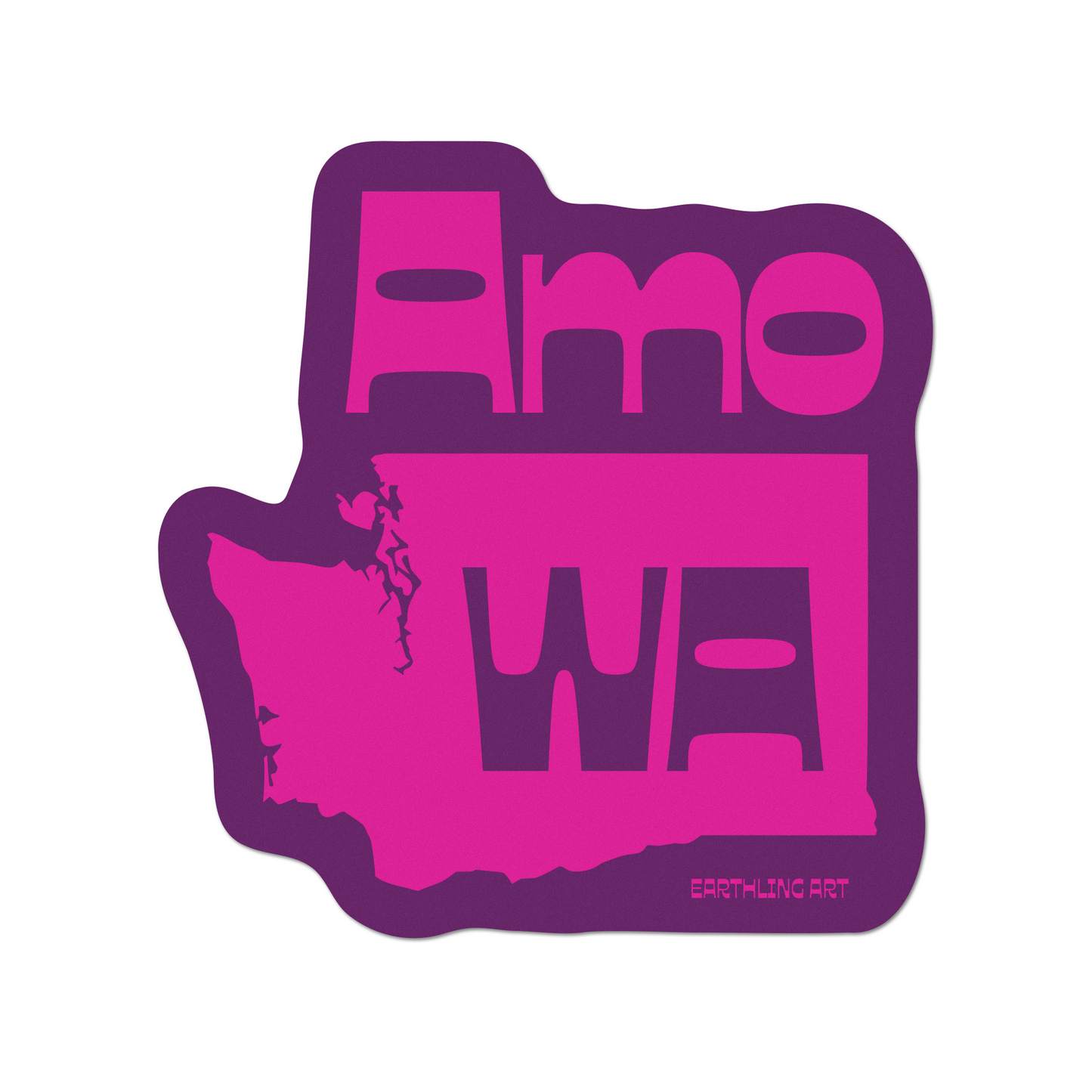 I Love WA Spanish Sticker