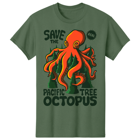 Pacific Tree Octopus T-Shirt