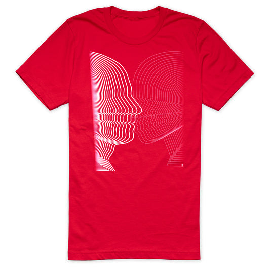 Geometric Kiss T-Shirt