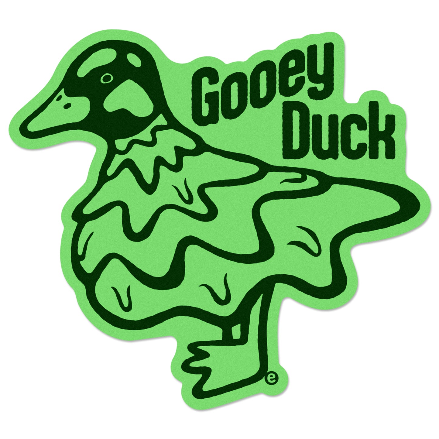 Gooey Duck Sticker