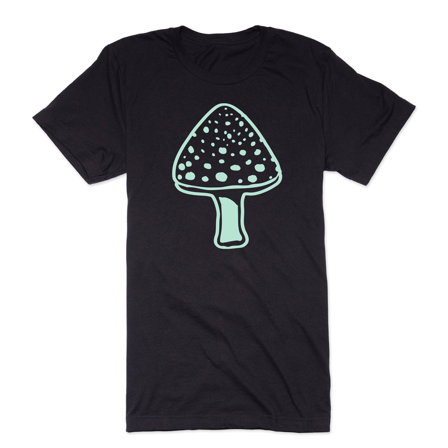 Black Mushroom T-Shirt