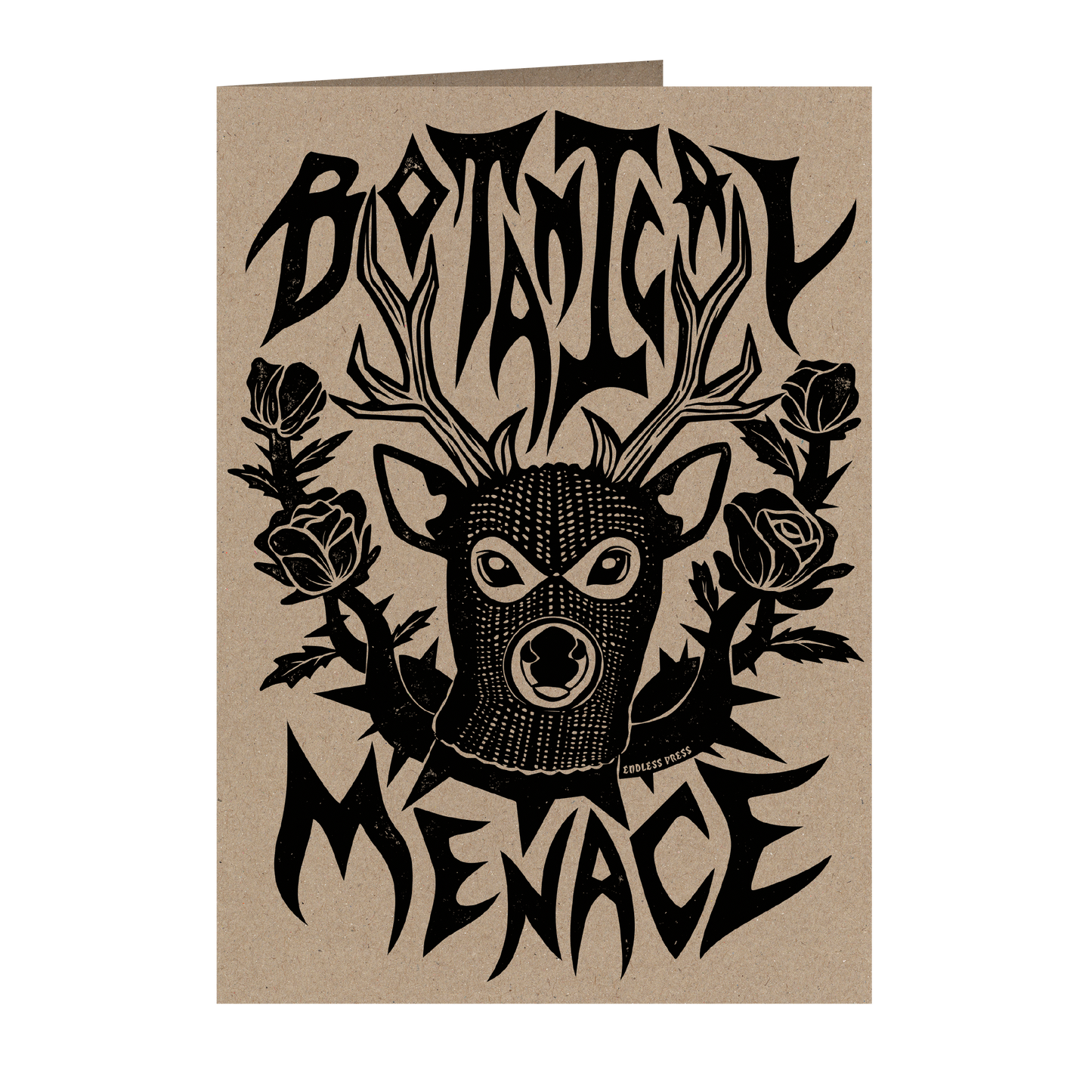 Botanical Menace Greeting Card