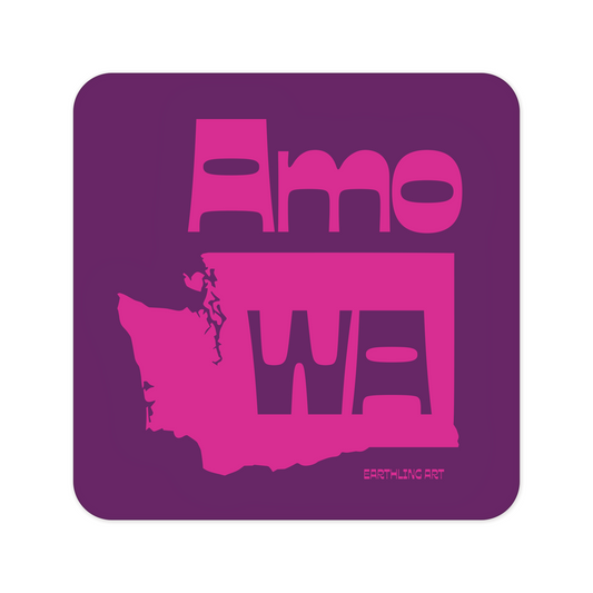 I Love WA Spanish Magnet