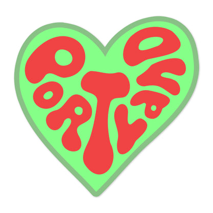 PNW City Valentine's Sticker