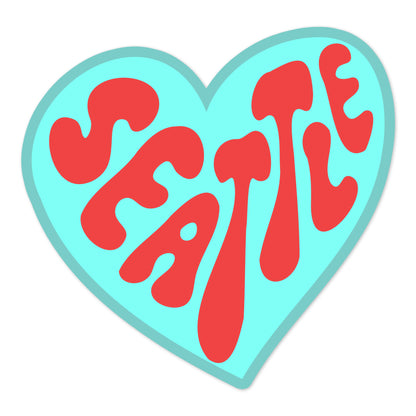PNW City Valentine's Sticker