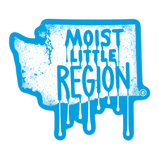 Moist Little Region Sticker