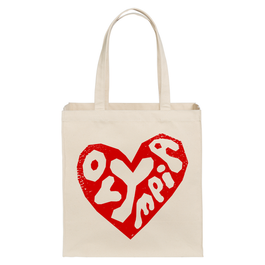 Olympia Heart Tote Bag